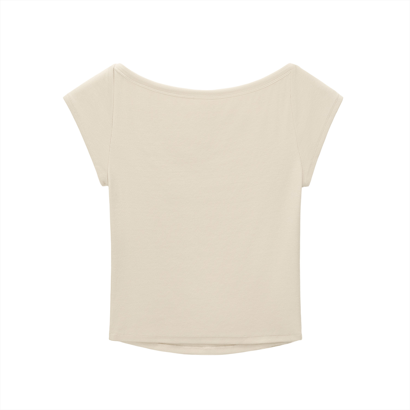 Quiet Riot™ Essential Wide Neck Bodycon Baby Tee