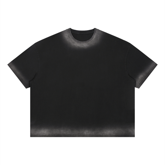 Unisex Boxy Sunfade Vintage Wash T-Shirt