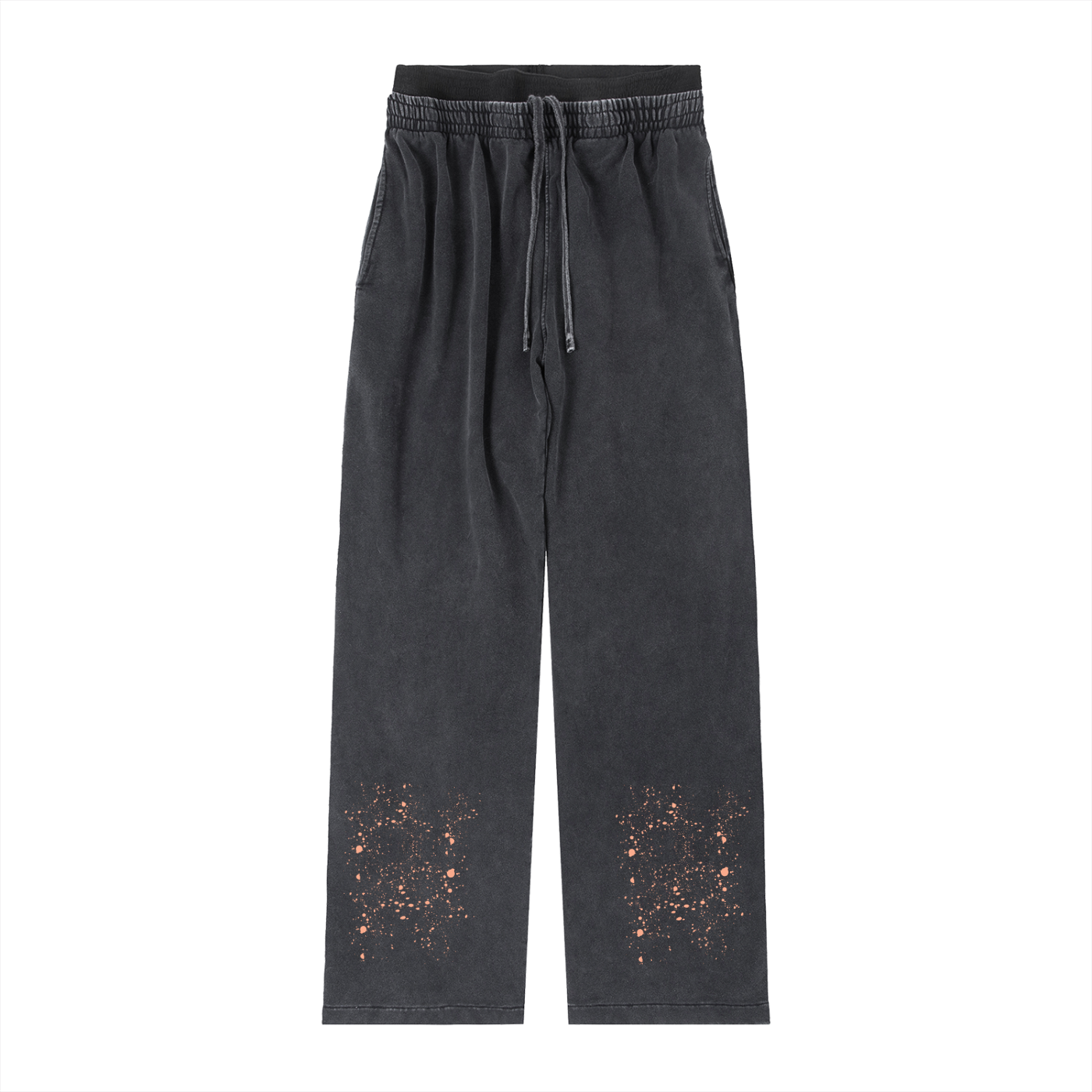 Quiet Riot™ Vintage Washed Paint-Splatter Street Pants