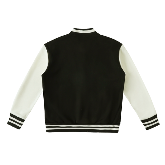 Quiet Riot Unisex Two-Tone Fleece Varsity Jacket