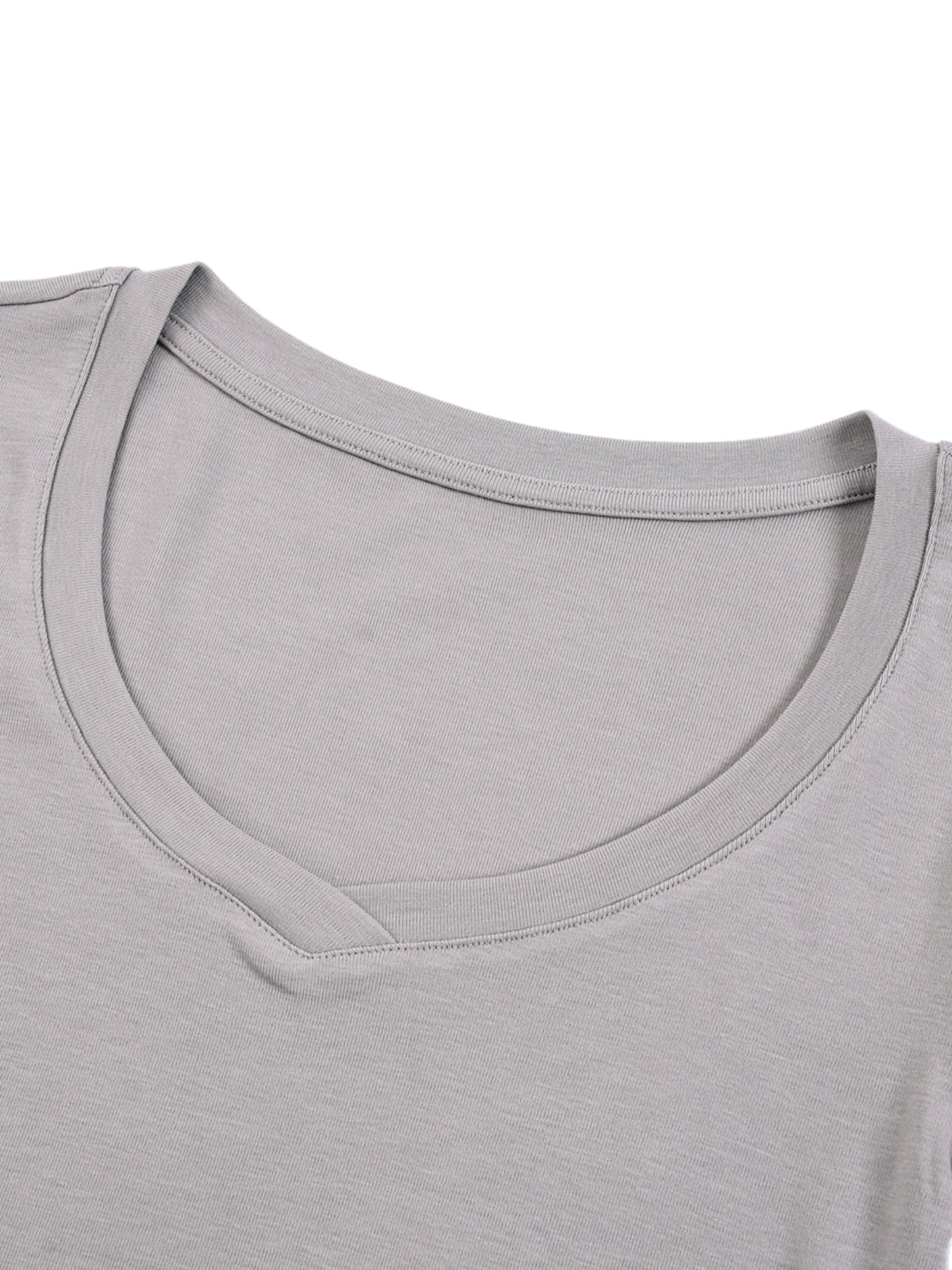 Essential V-Neck Bodycon T-Shirt