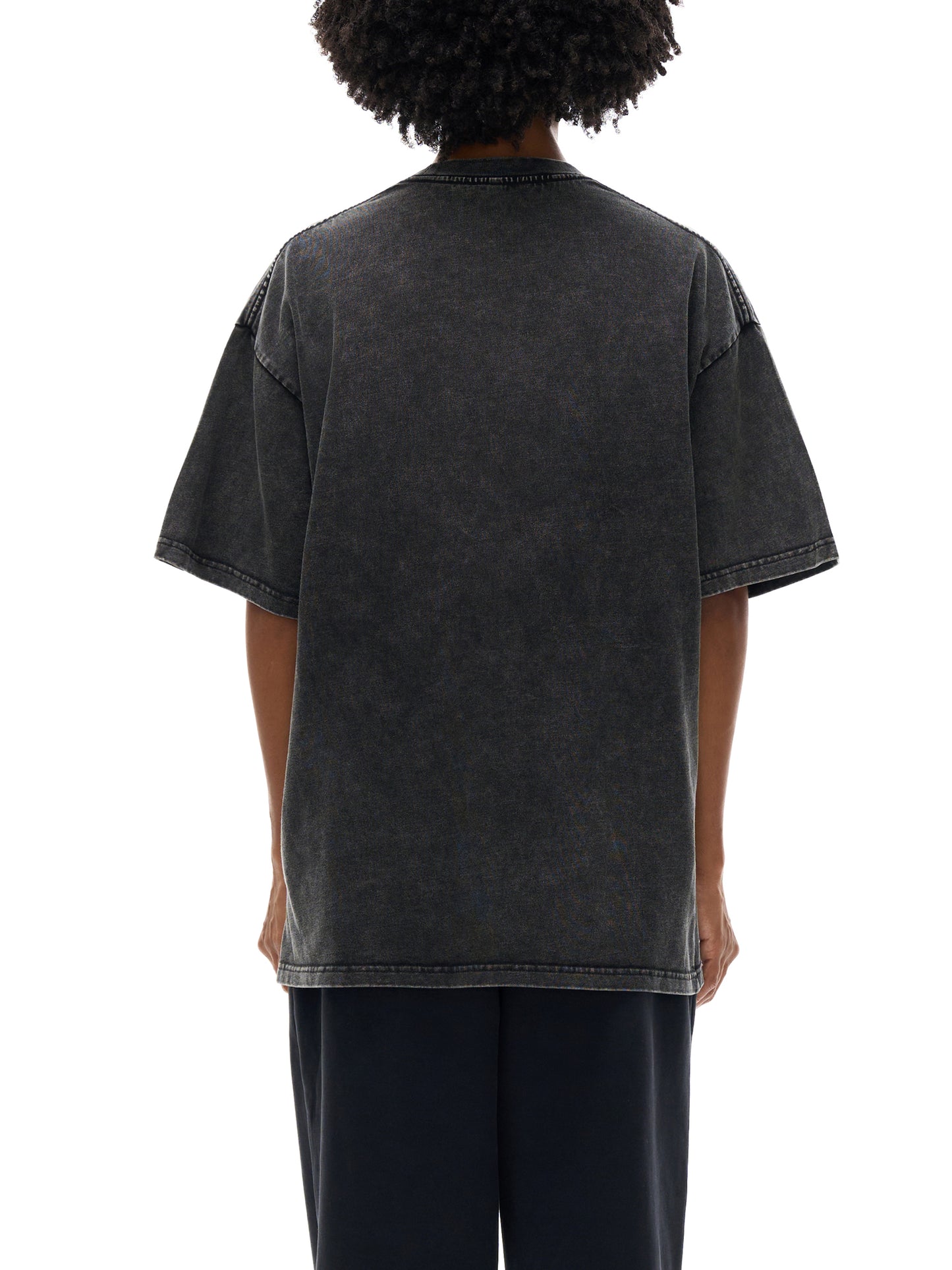 Graffiti Riot™ Quiet Riot Snow Washed Oversized Cotton T-Shirt