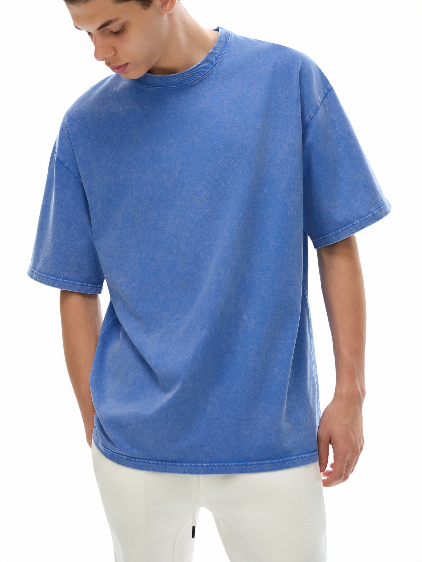 Graffiti Riot™ Quiet Riot Snow Washed Oversized Cotton T-Shirt