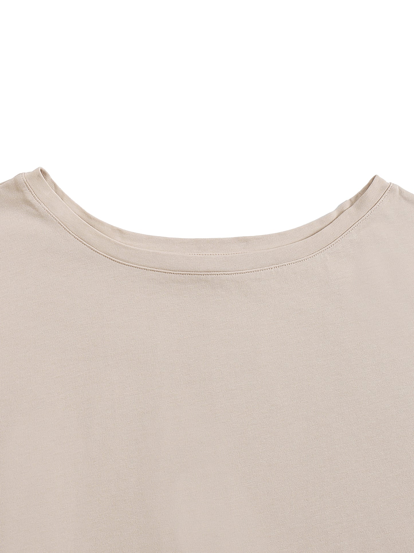 Quiet Riot™ Asymmetric Paint-Splatter Oversized Cotton Tee