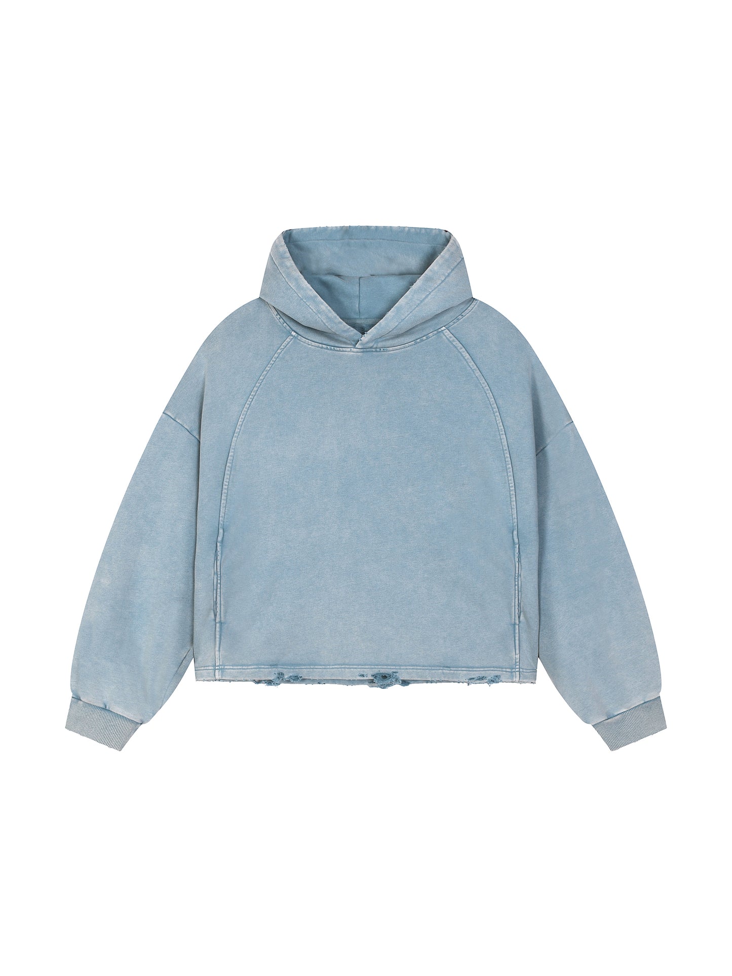 Quiet Riot™ Vintage Wash Paint-Splatter Hoodie