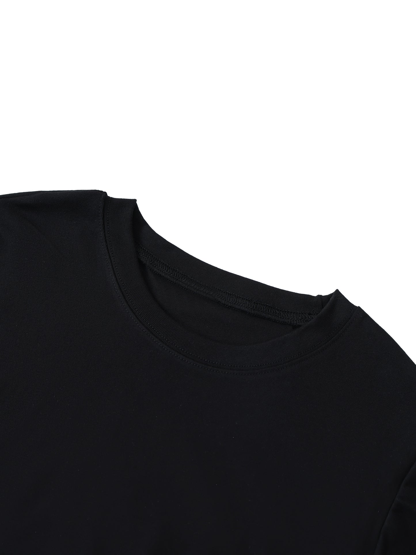 Quiet Riot™ Contour Drawstring Crop Tee