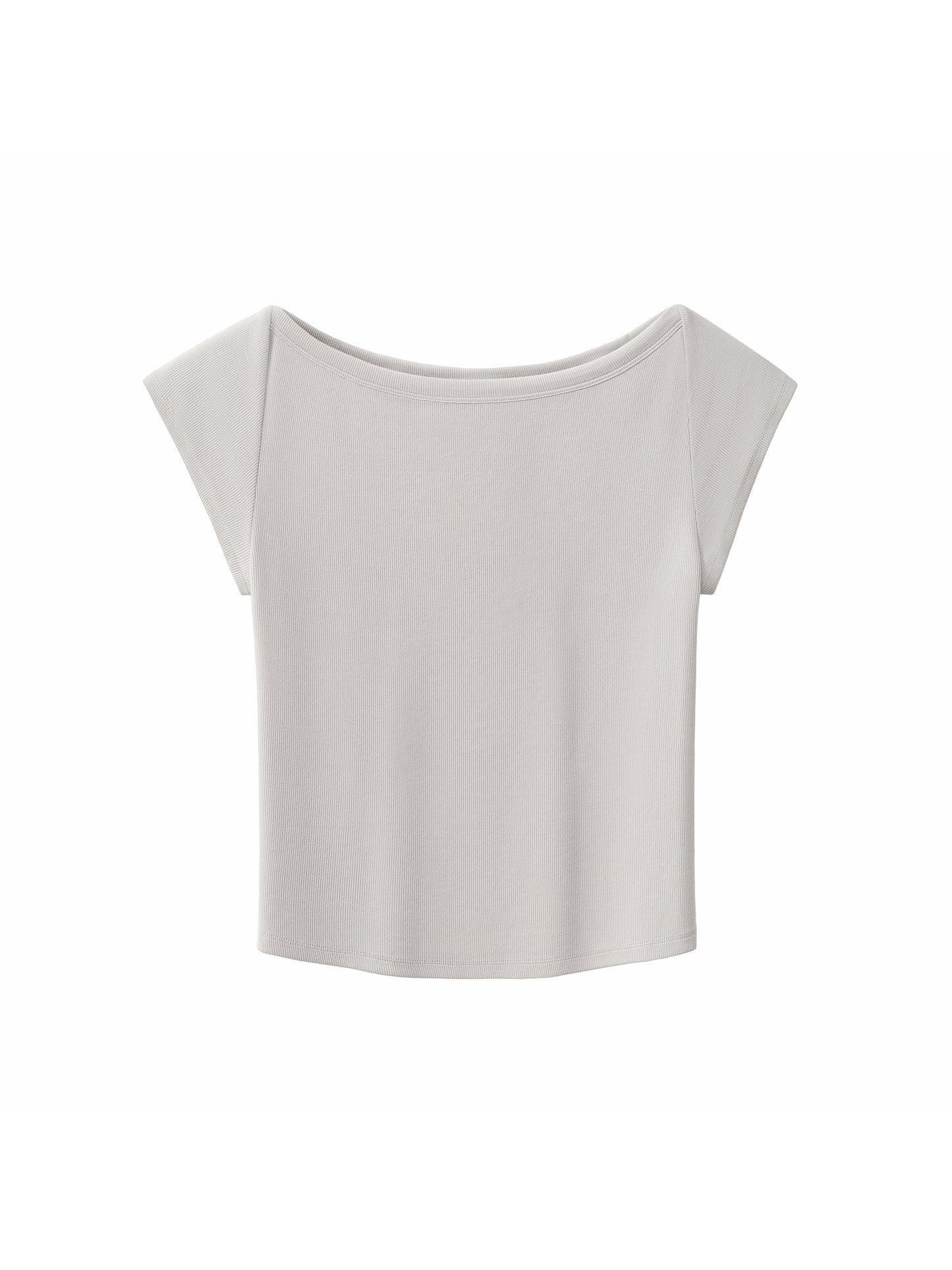 Quiet Riot™ Essential Wide Neck Bodycon Baby Tee