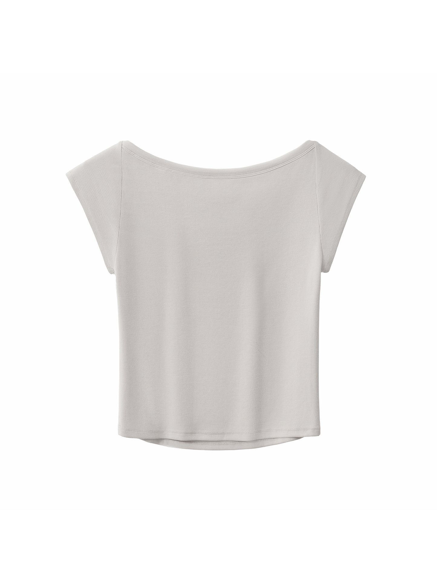 Quiet Riot™ Essential Wide Neck Bodycon Baby Tee