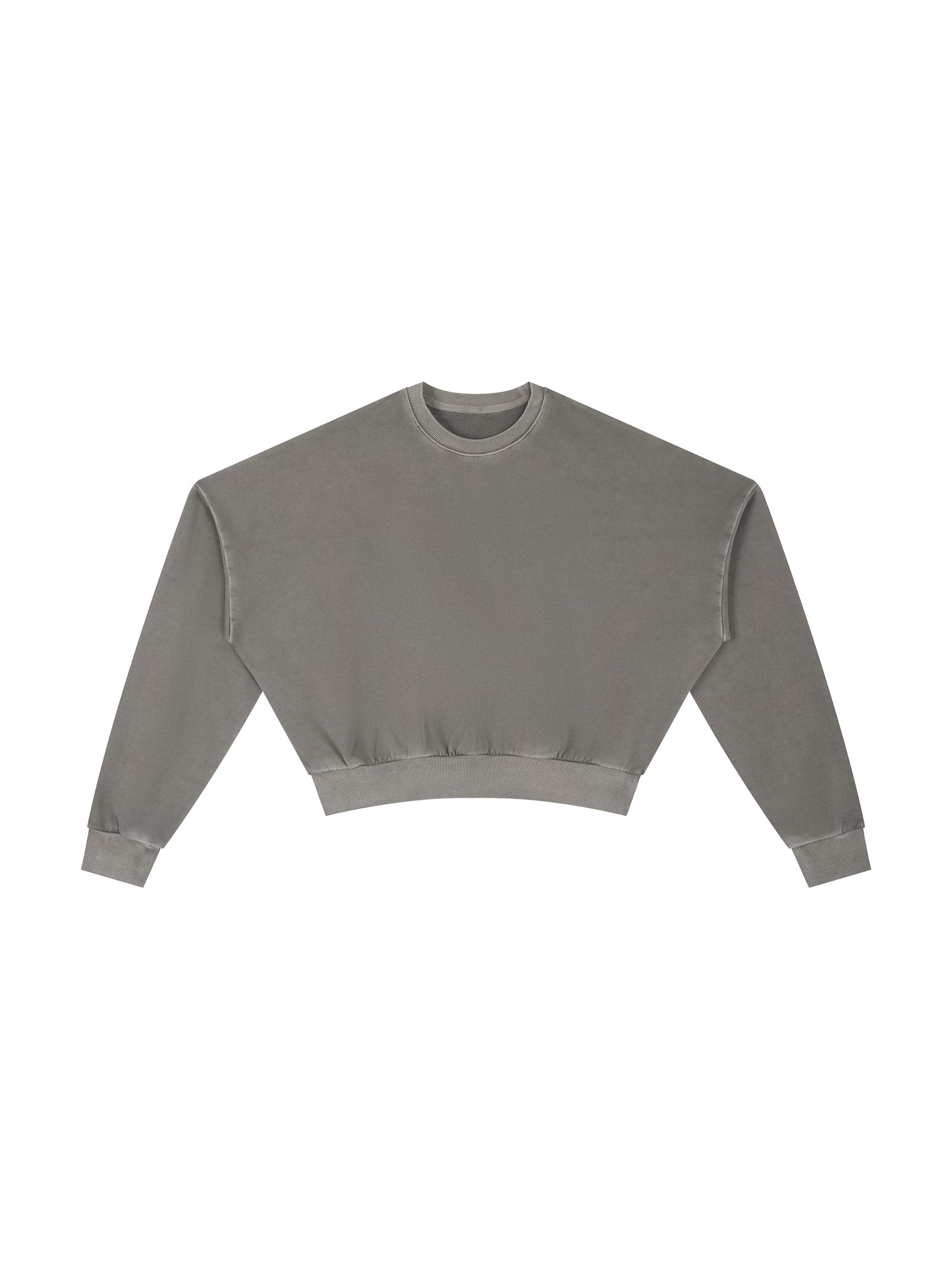 Quiet Riot™ Vintage Washed Cropped Sweatshirt