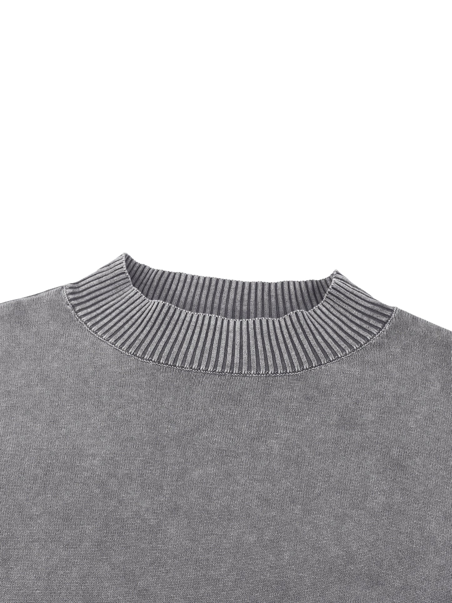 Quiet Riot™ Mineral Wash Cropped Balloon Sleeve Sweater – Women’s