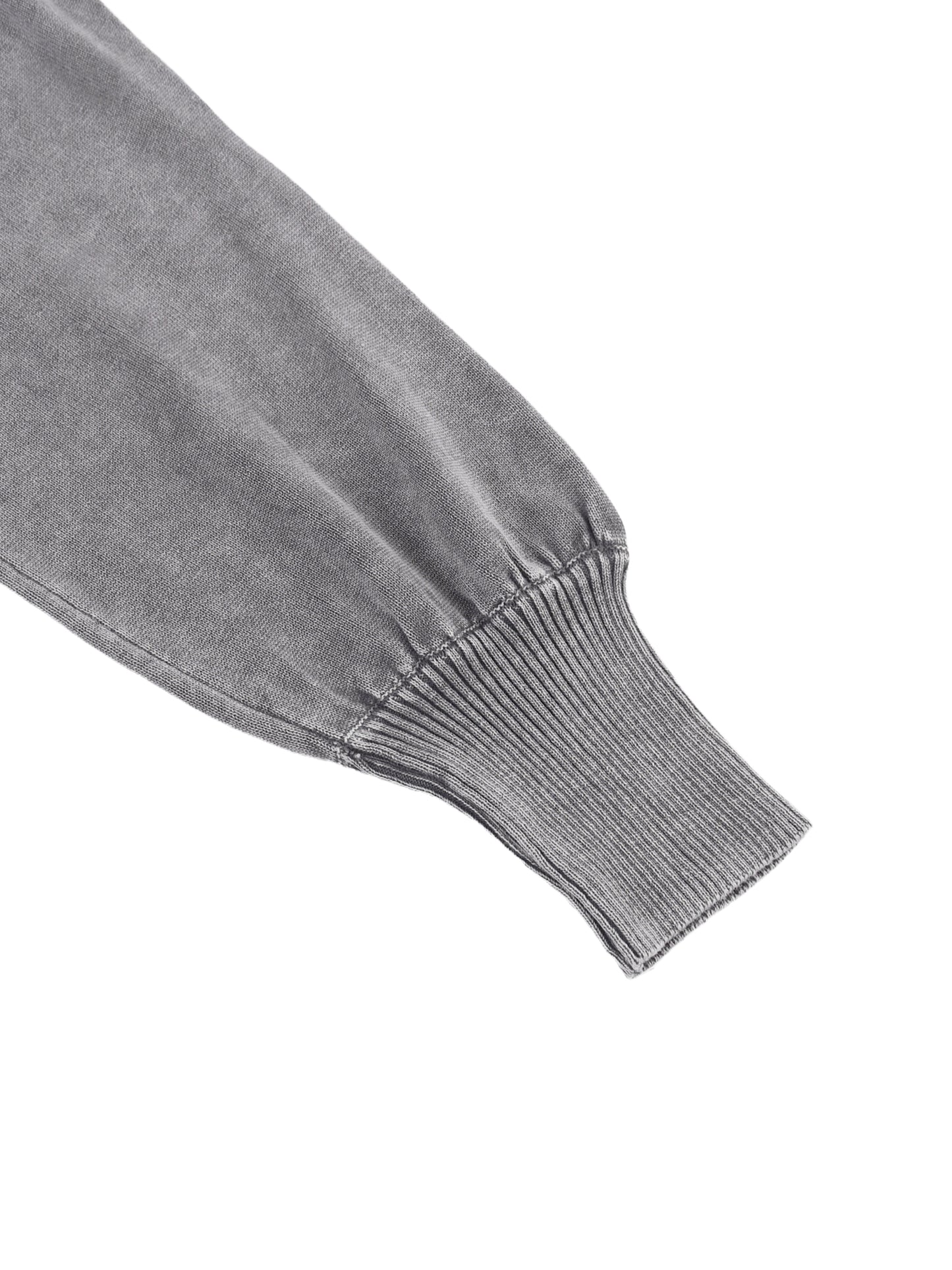 Quiet Riot™ Mineral Wash Cropped Balloon Sleeve Sweater – Women’s