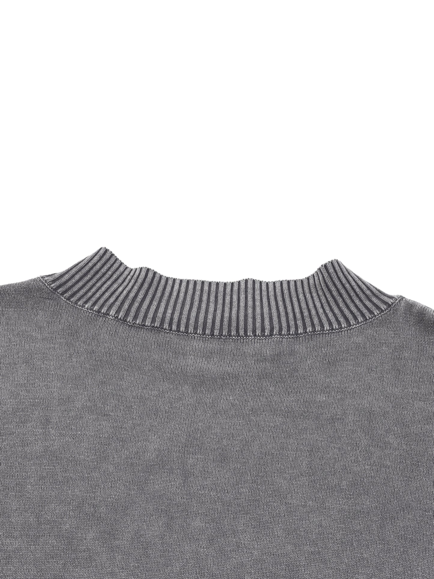 Quiet Riot™ Mineral Wash Cropped Balloon Sleeve Sweater – Women’s