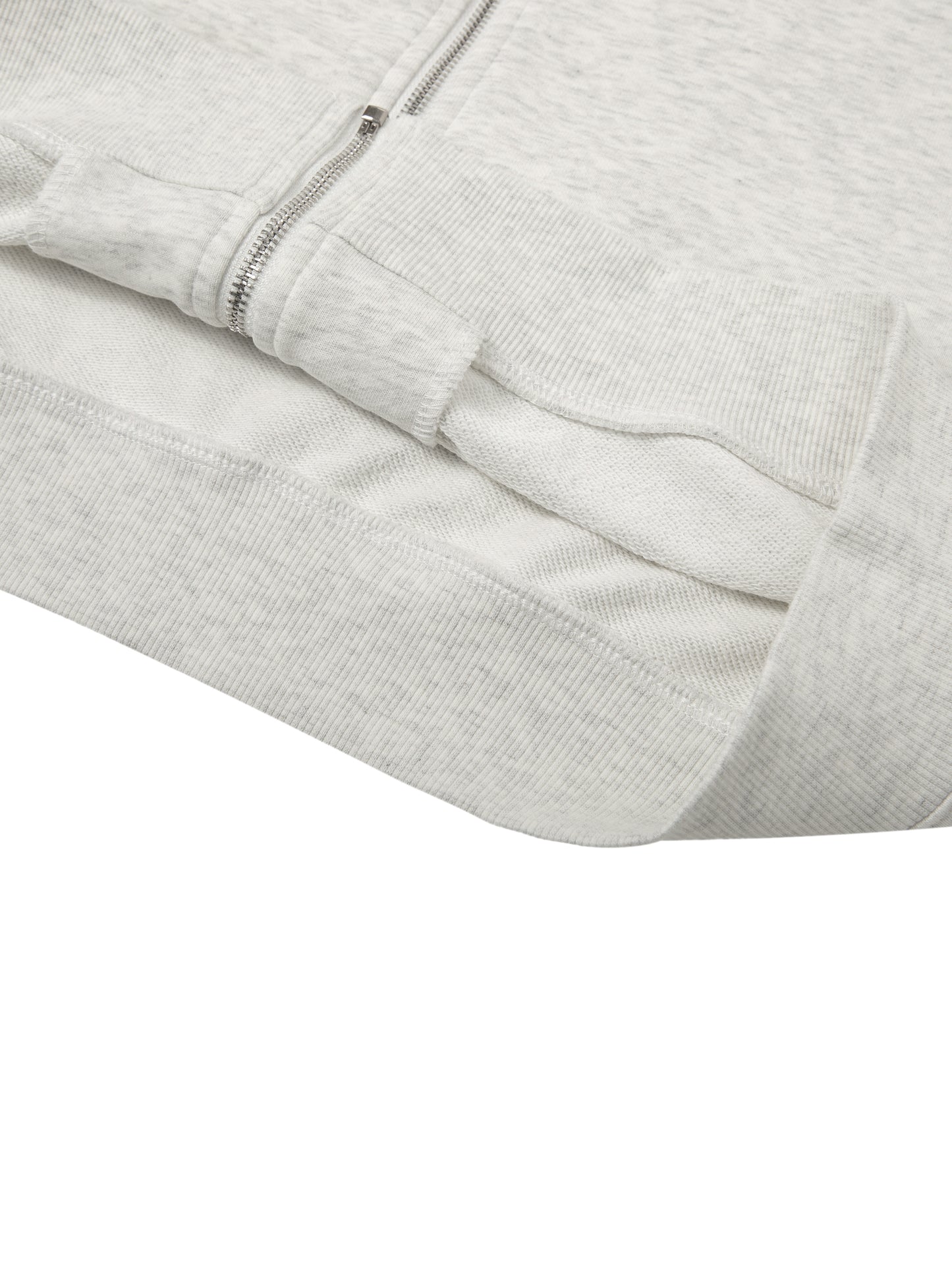 Quiet Riot™ Essential Paint-Splatter Cropped Zip Hoodie | Elevated Street Layer