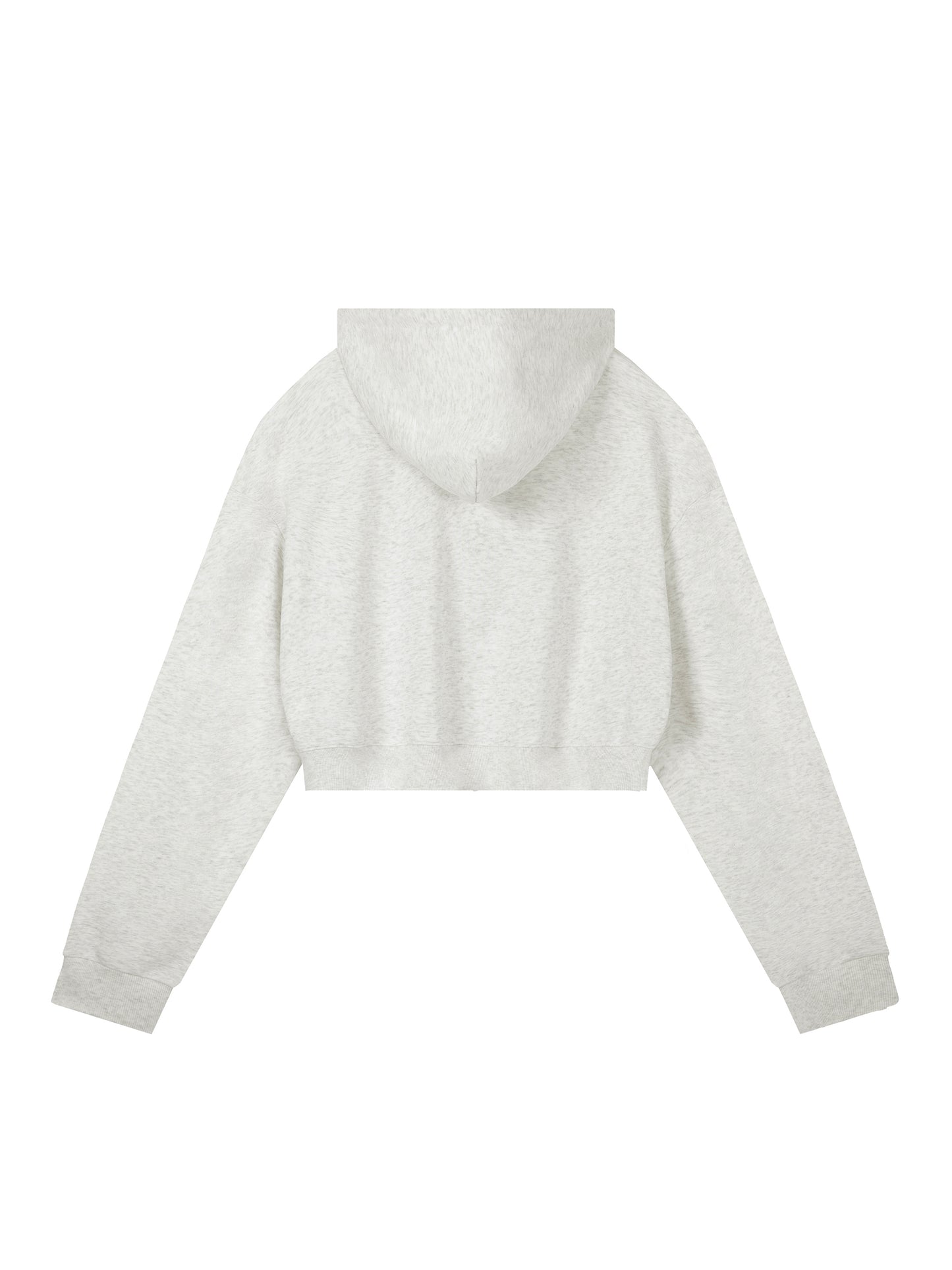 Quiet Riot™ Essential Paint-Splatter Cropped Zip Hoodie | Elevated Street Layer