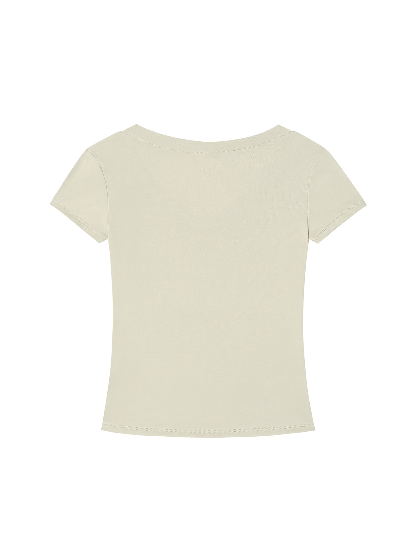 Tencel Slim Fit V-Neck T-Shirt