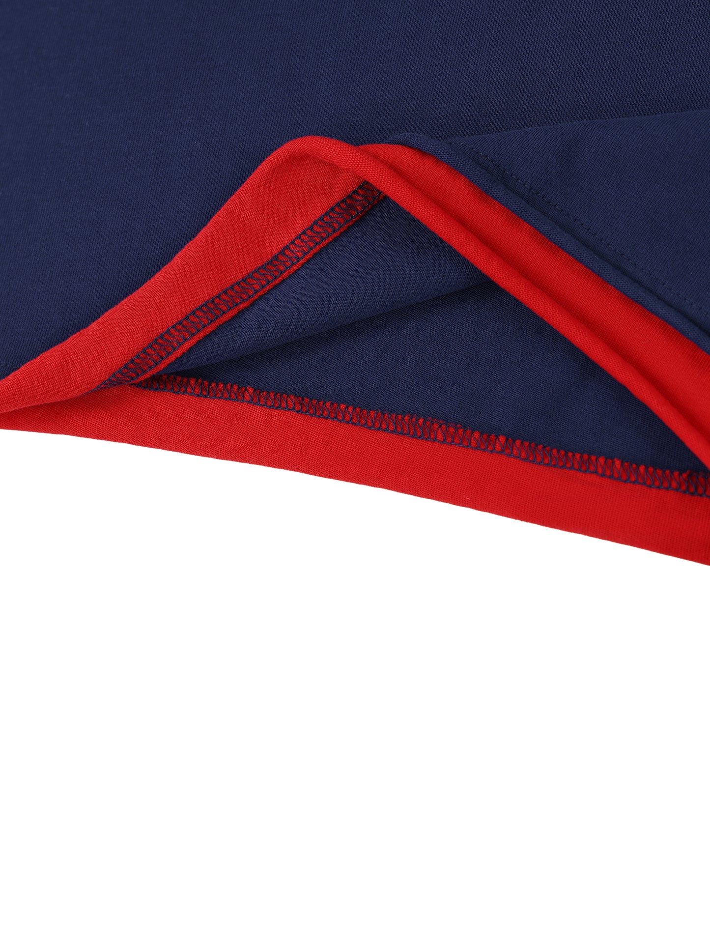 Unisex Boxy Color Block T-Shirt