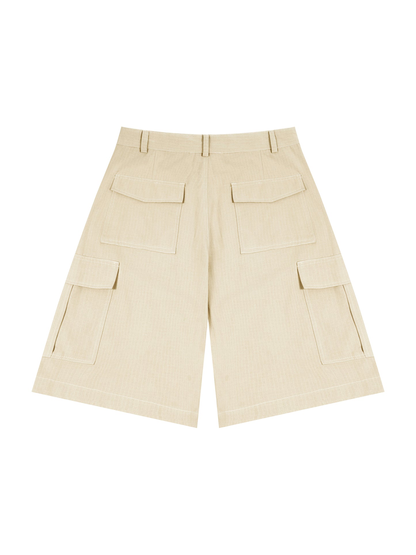 Unisex Woven Cargo Shorts