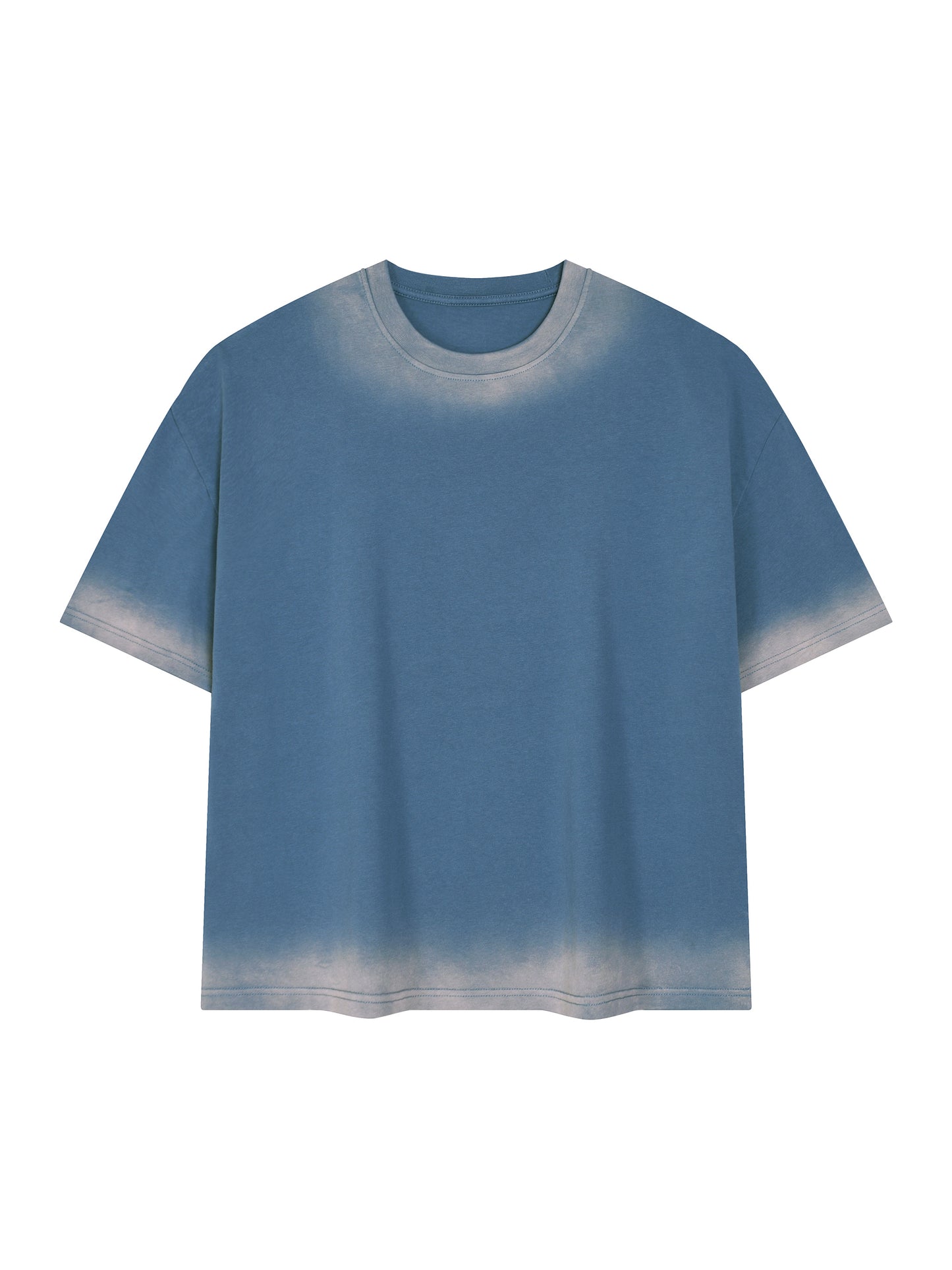 Unisex Boxy Sunfade Vintage Wash T-Shirt