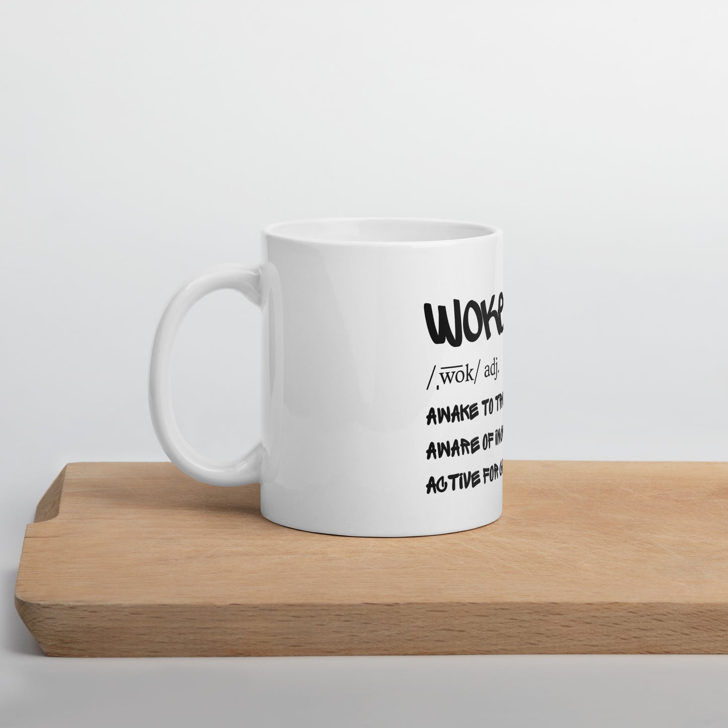 “Woke & Worth It” Mug