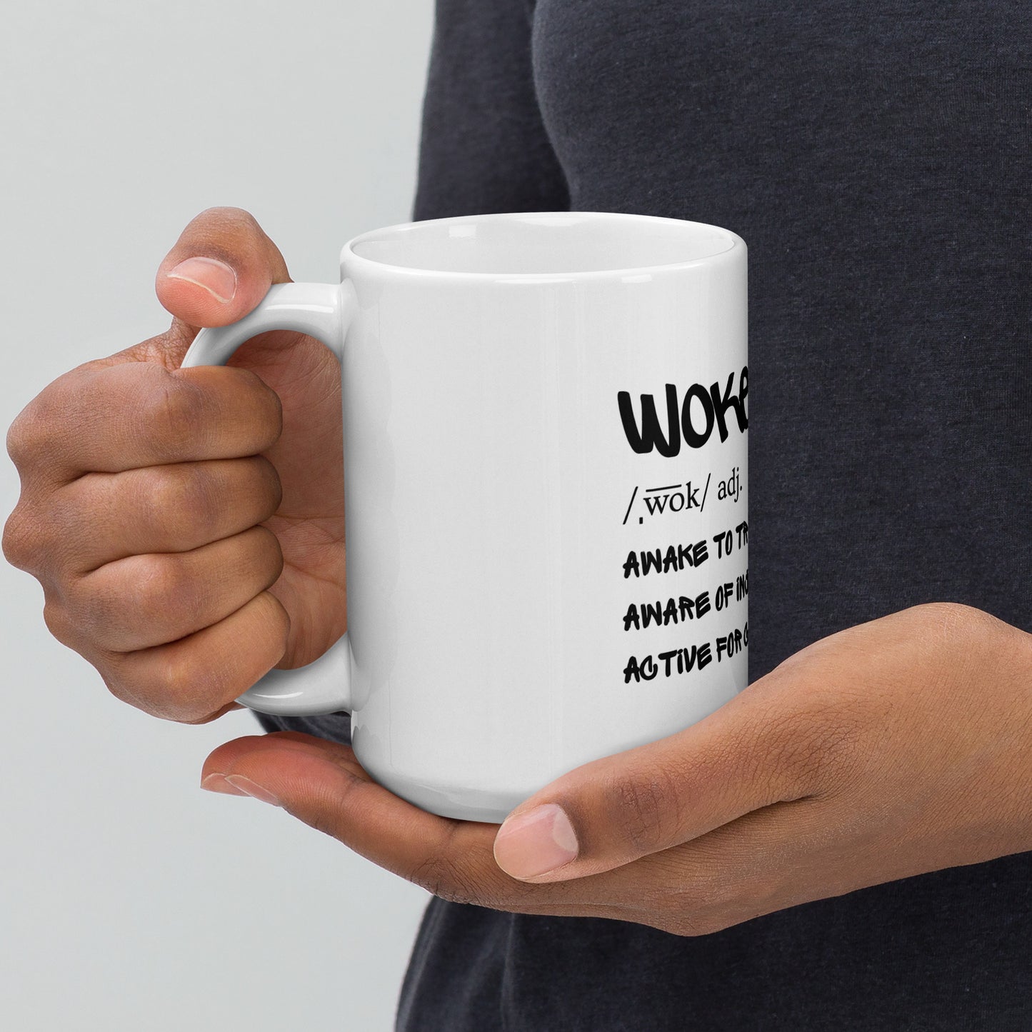 “Woke & Worth It” Mug