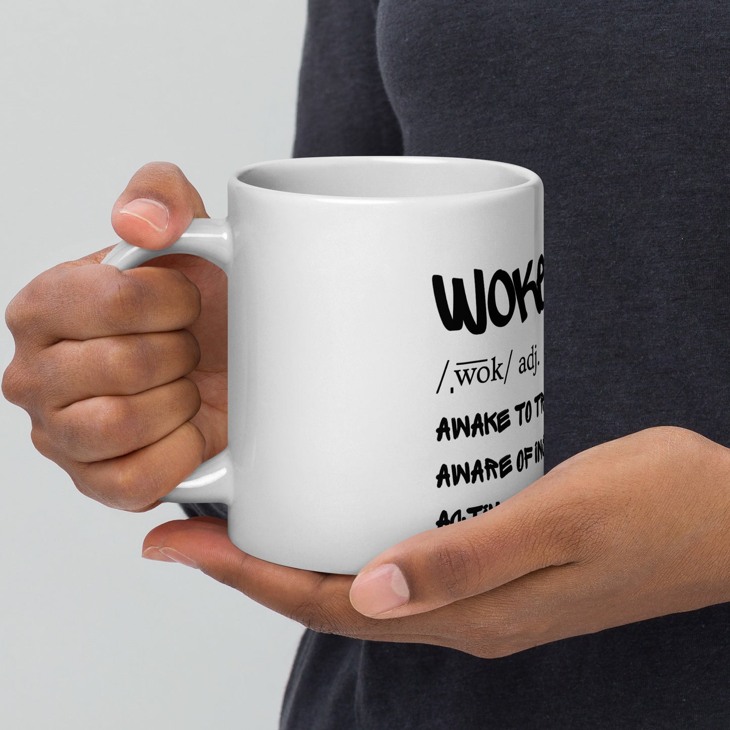 “Woke & Worth It” Mug